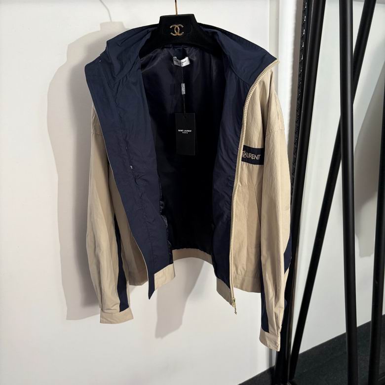 Porto Contrast-Stripe Zip Jacket