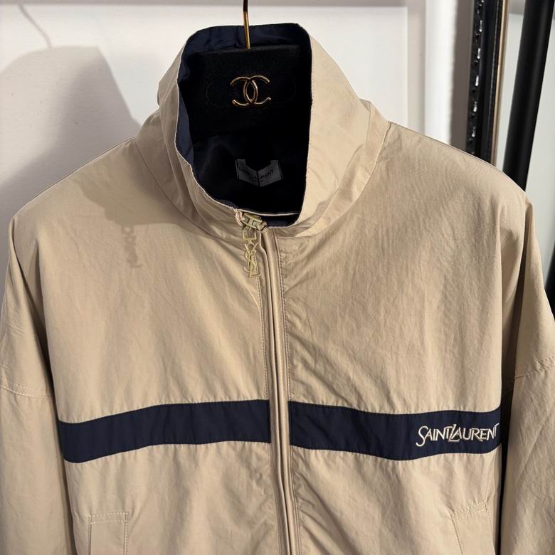 Porto Contrast-Stripe Zip Jacket