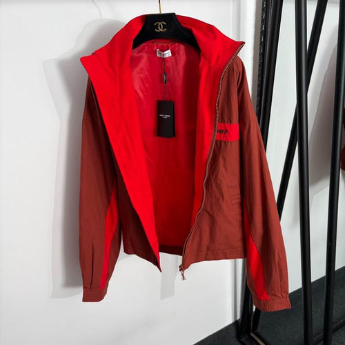 Sienna Contrast-Stripe Track Jacket