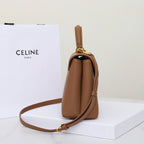 Classic Leather Top Handle Bag