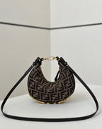 Mini Crescent Shoulder Bag