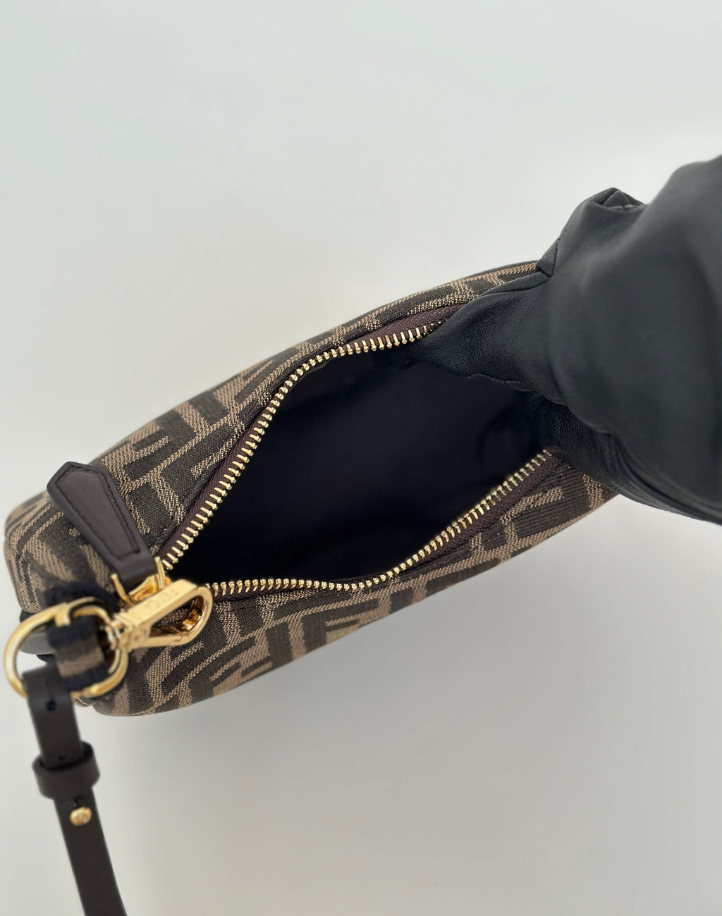 Mini Crescent Shoulder Bag