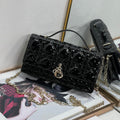 Glossy Quilted Patent Bag