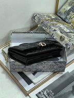 Glossy Quilted Patent Bag